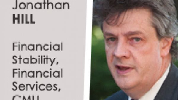 Commissioner-designate for financial services Jonathan Hill 