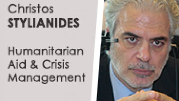 Christos Stylianides for the post of commissioner for humanitarian aid and crisis management
