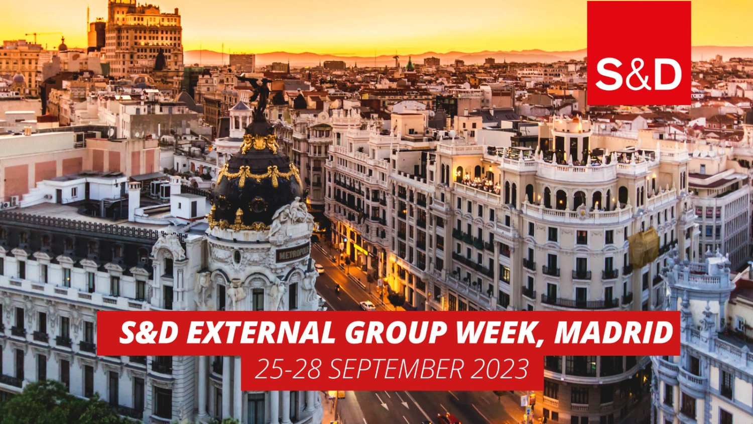 S&D external group week Madrid 2023