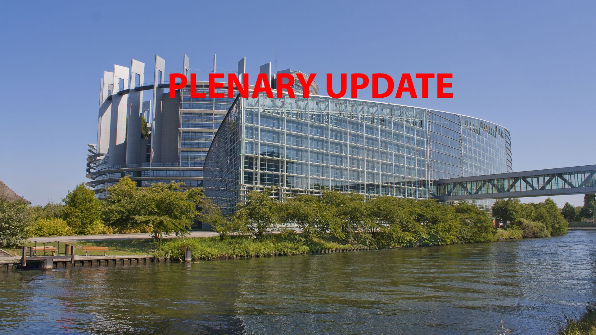 Plenary - Parliament building Strasbourg