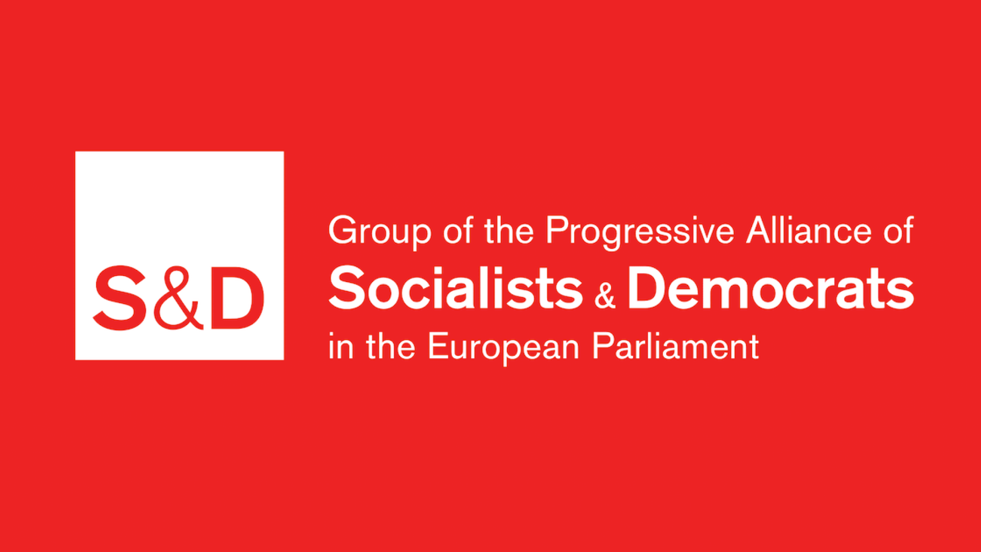 Socialists & Democrats Logo Red