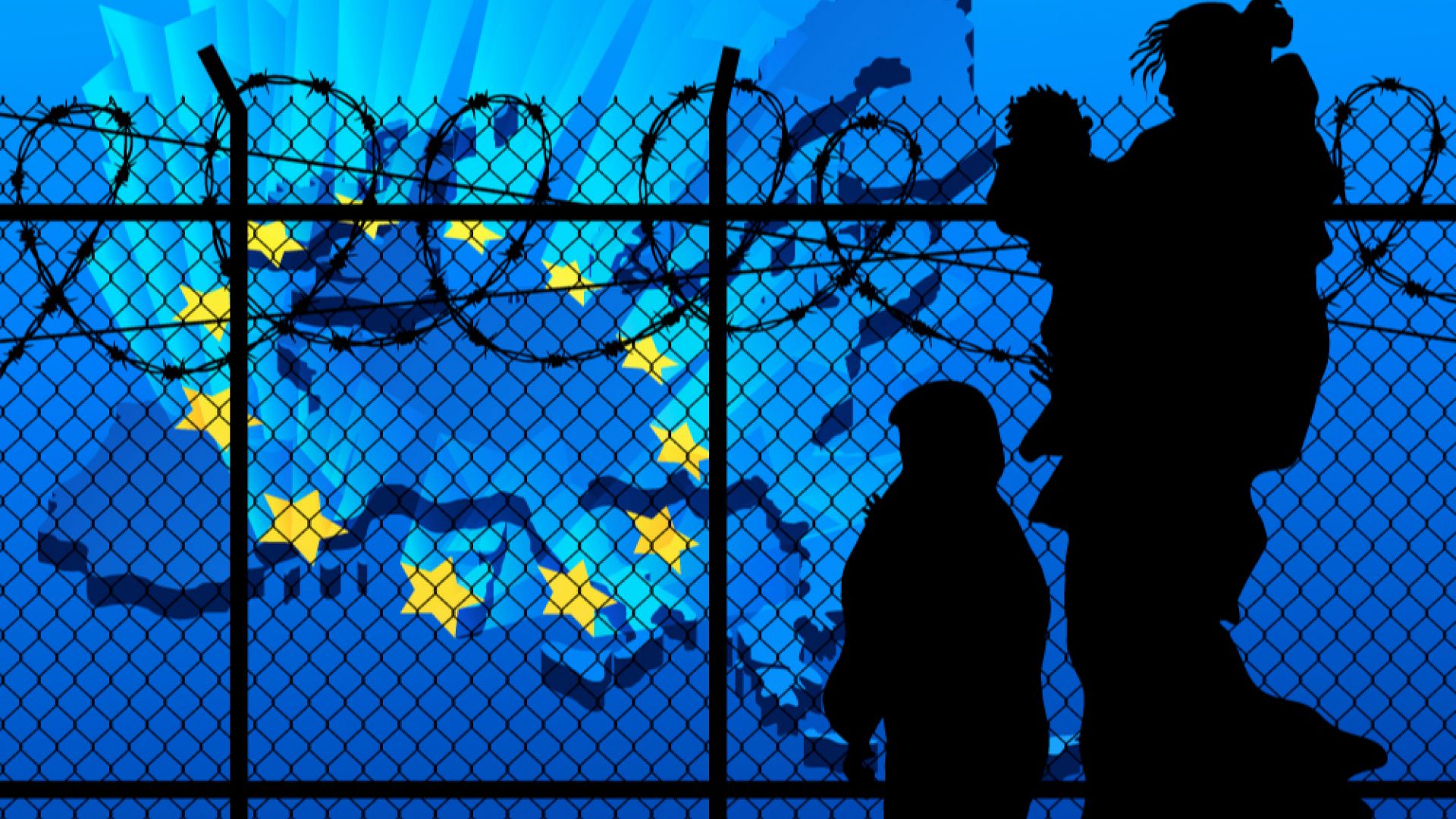 refugees asylum migration eu border wire
