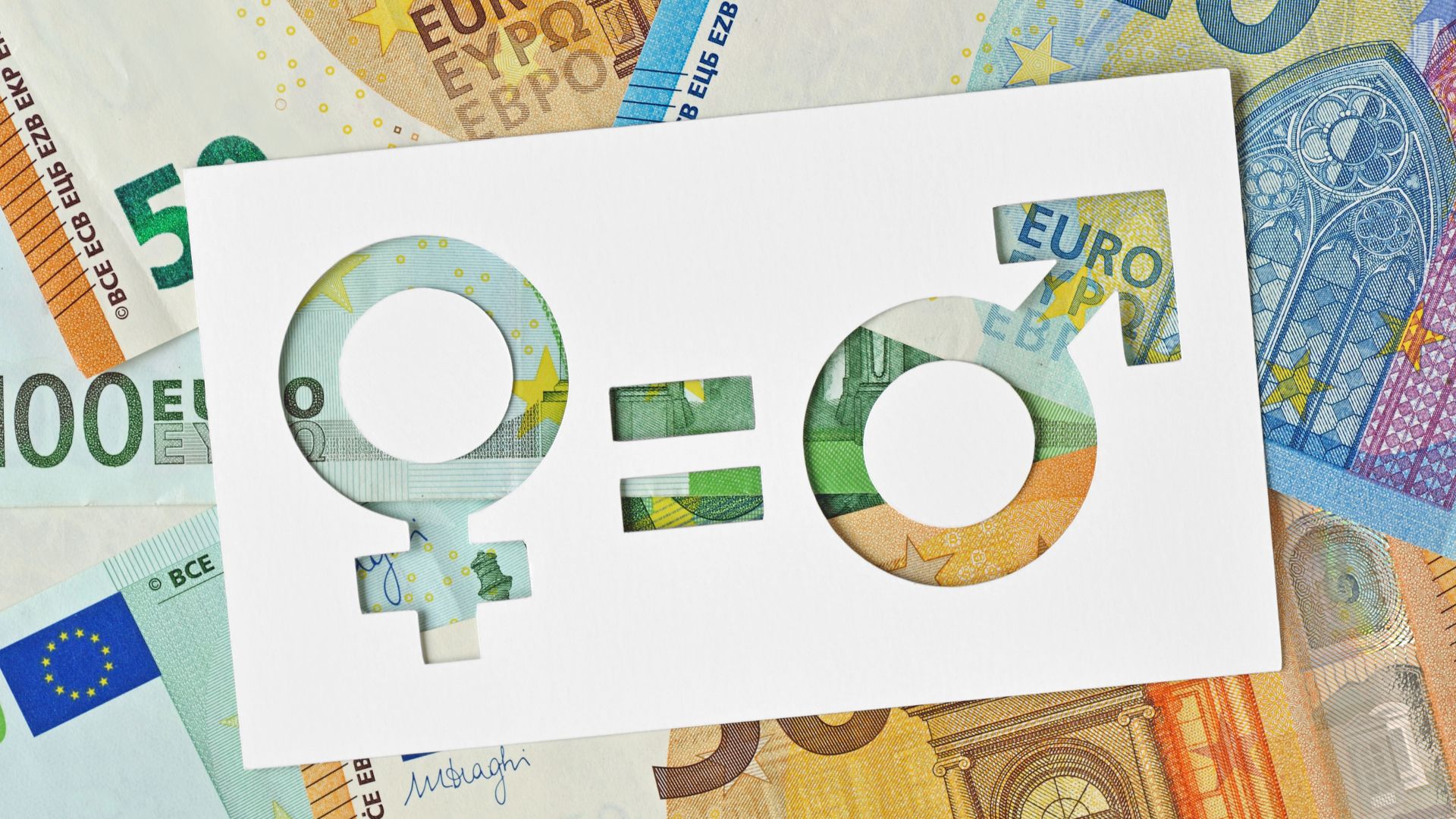 Gender pay gap equal transparency euros