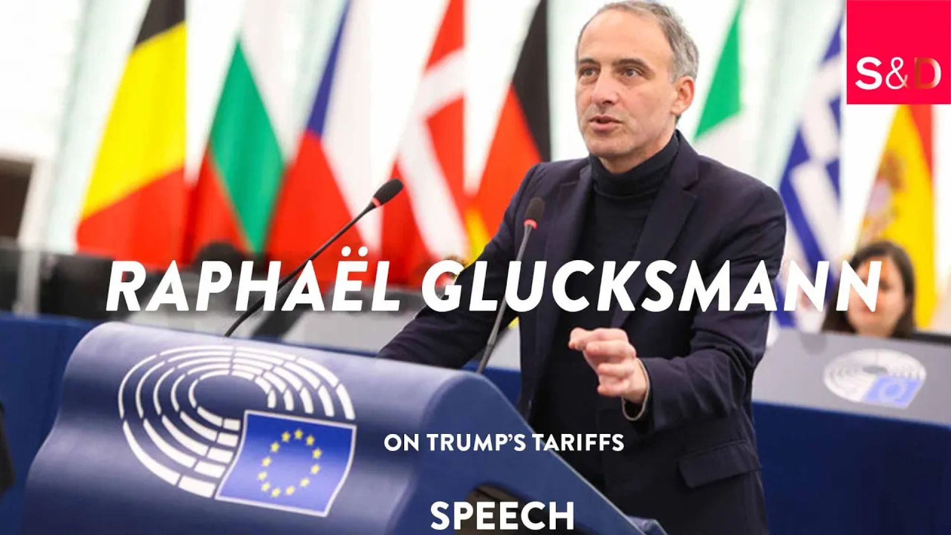 Raphaël Glucksmann on Trump's tariffs