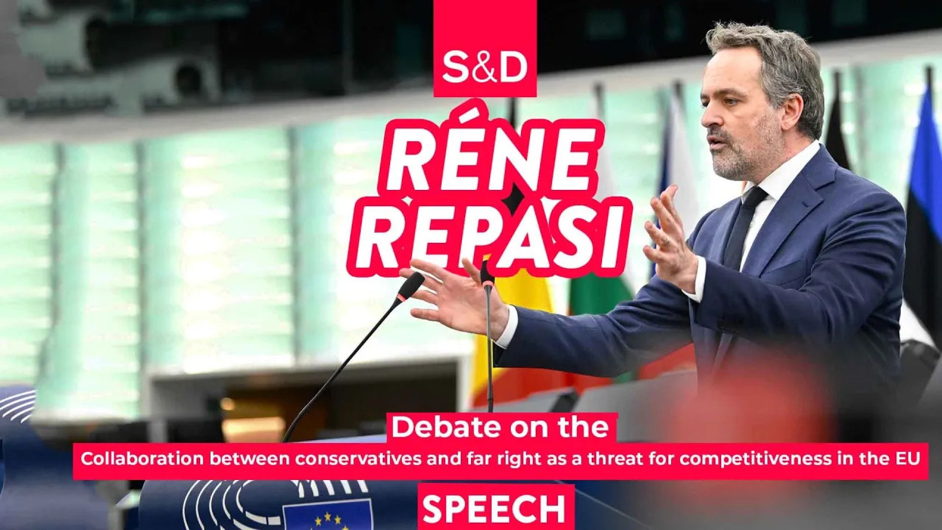 Réne Repasi on collaboration between conservatives and far right as a threat for competitiveness