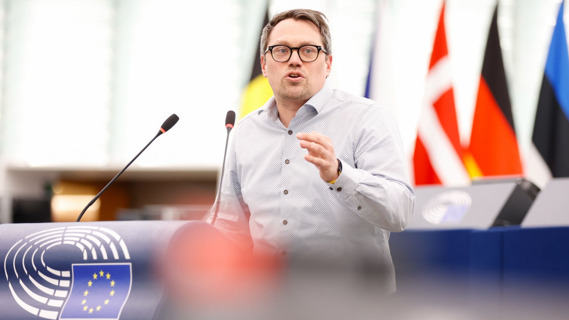 Tiemo Wolken 2025 speaking in plenary 