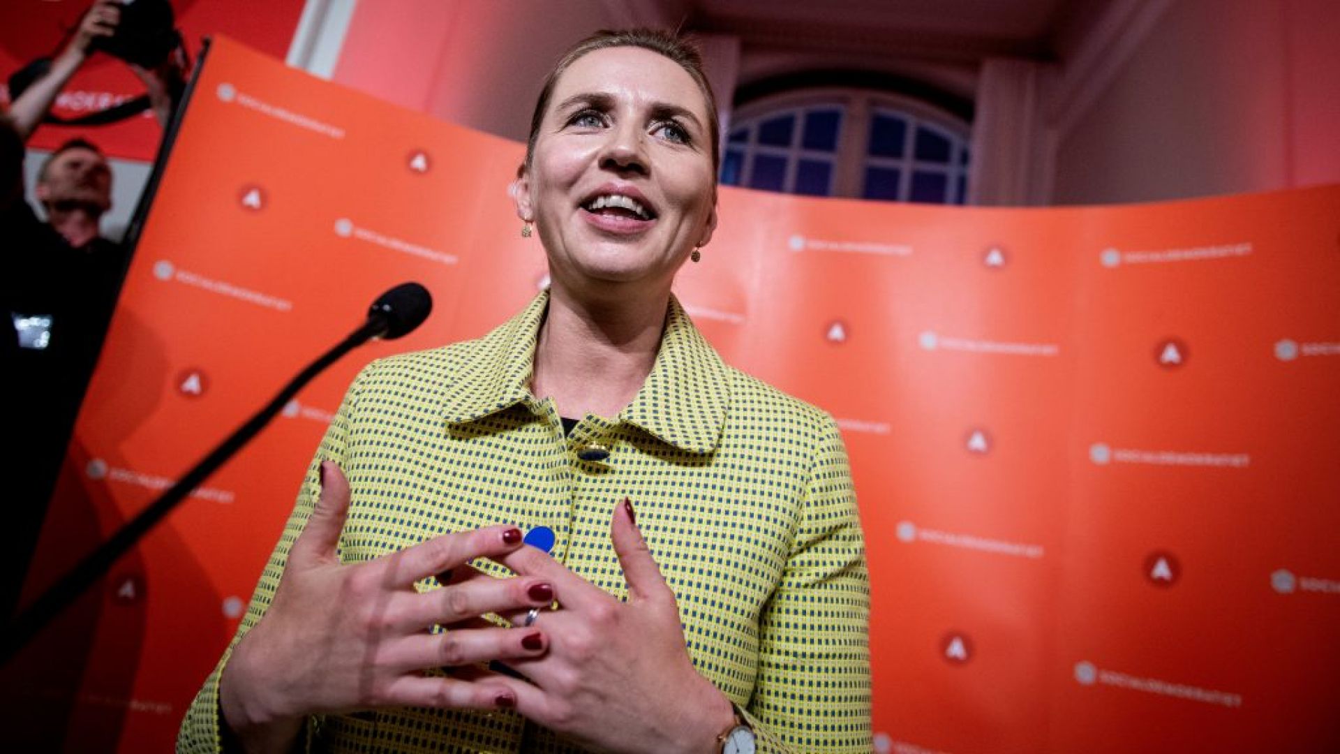 Mette Frederiksen of The Danish Social Democrats