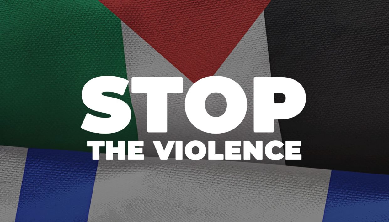 Stop the violence Israel Palestine