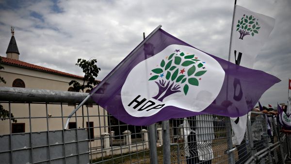 HDP in Turkey flag