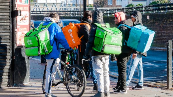 Deliveroo platform workers