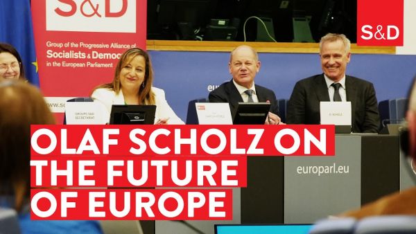 Olaf Scholz on the future of Europe