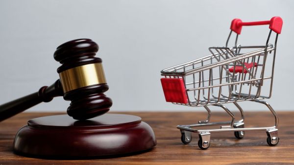 consumer rights gavel trolley