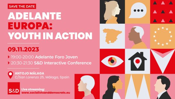 Save the date – Adelante Europa: Youth in Action