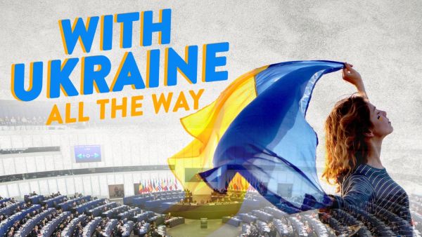 with Ukraine all the way European Parliament