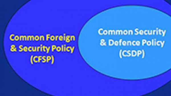 Common Security and Defence Policy and on the Common Foreign and Security Policy.