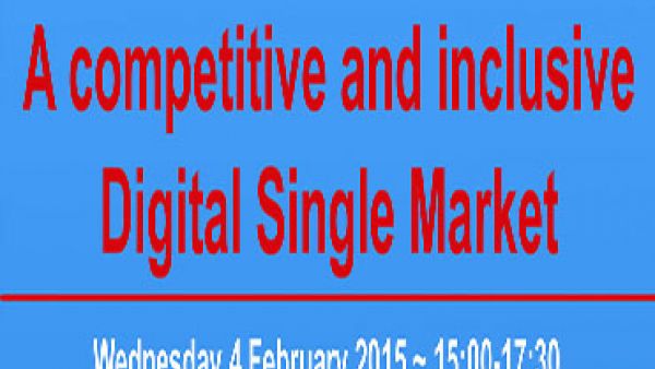 S&amp;D IMCO Workshop: A Competitive and Inclusive Digital Single Market