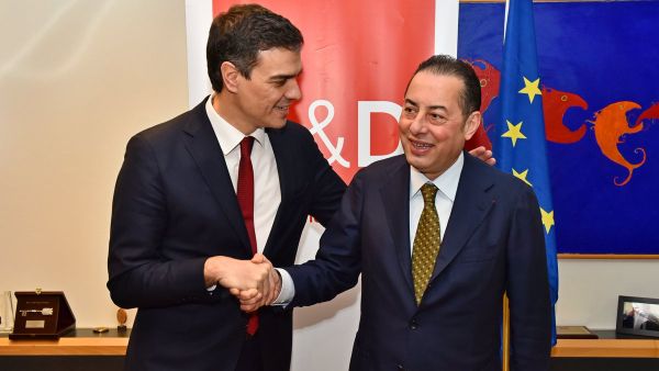 Gianni Pittella Pedro Sanchez Gianni Pittella Pedro Sanchez