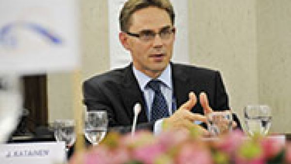 European Commissioner for economic and monetary affairs Jyrki Katainen