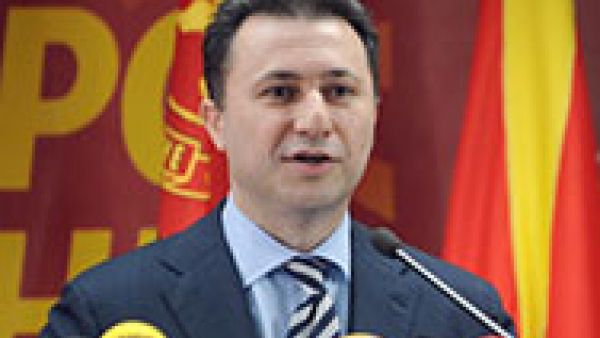 The country&#039;s prime minister, Nikola Gruevski, Macedonia, FYROM