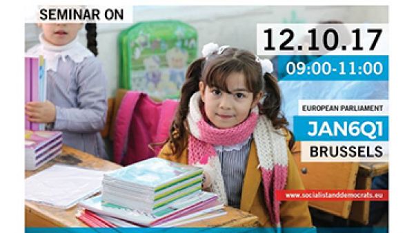 Poster: Seminar: S&amp;D/UNRWA/UNESCO ~ Education of refugee children in the Middle East: What matters?