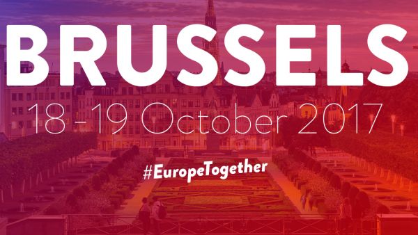 Brussels 18-19 October - #EuropeTogether