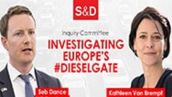 S&amp;D MEP Kathleen Van Brempt to chair the dieselgate inquiry committee, 45-member committee of inquiry into the Emission Measurements in the Automotive Sector (EMIS), automotive sector, consumers rights, environmental impact, Gianni Pittella, kathleen van 