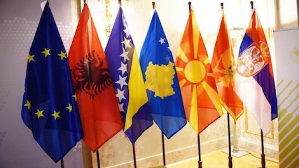 6 Western Balkans flags