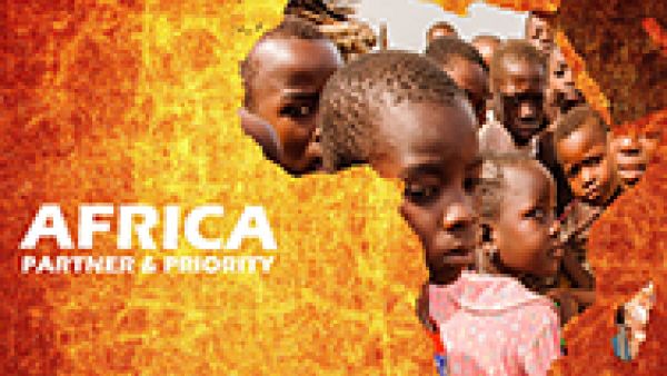 With Africa partner and priority With Africa partner and priority