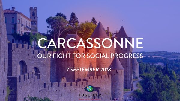 Our fight for social progress - Together event in Carcassonne Our fight for social progress - Together event in Carcassonne