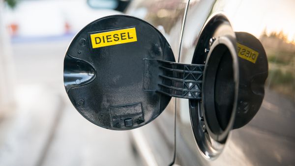 car petrol cap saying diesel