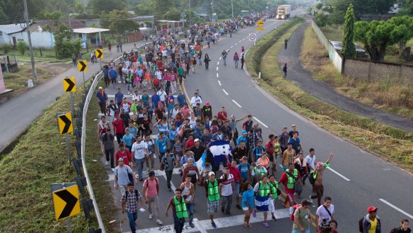 migrant caravan from Central America 
