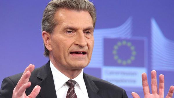 Commissioner Günther Oettinger Commissioner Günther Oettinger