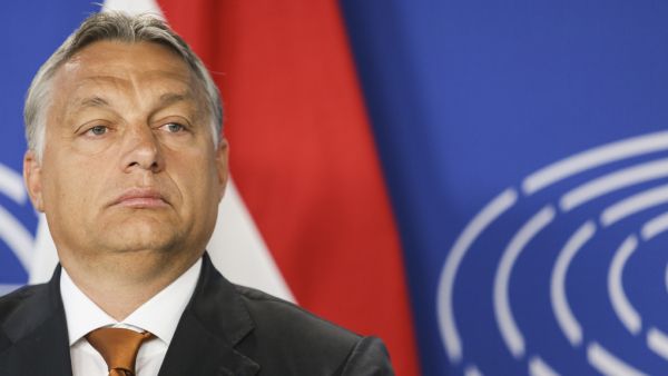 Viktor Orbán in European parliament