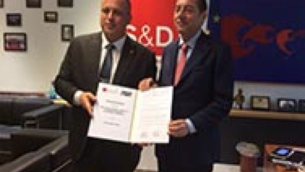 Partnership Agreement between the S&amp;D Group and the Israeli Labor Party, Pittella, MK Hilik Bar, deputy speaker of the Knesset and secretary general of the Israeli Labor Party, guaranteeing Israel&#039;s right to a secure existence, protecting the inalienable 