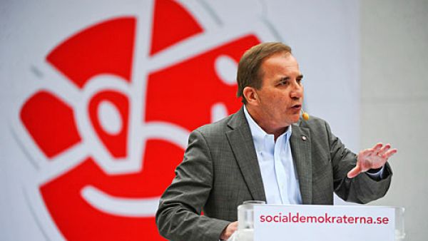 Social Democratic Prime Minister Stefan Löfvens leads the way forward Social Democratic Prime Minister Stefan Löfvens leads the way forward