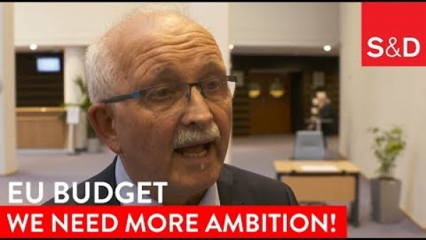 Udo Bullmann on the need for a more ambitious EU Budget