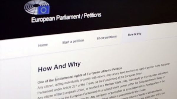 Your Right to petition the European Parliament