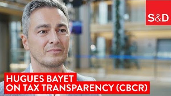 Hugues Bayet on Tax Transparency (Country-by-country Reporting)