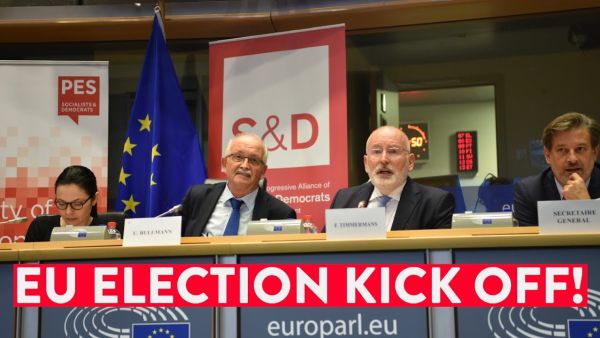 Bullmann and Timmermans on kick off our EU election | #EP2019