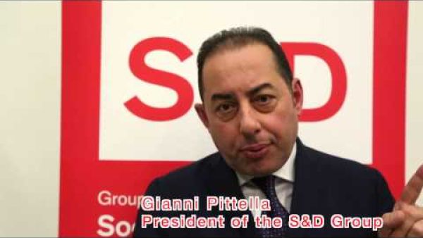 Message from our new S&amp;D Group President, Gianni Pittella, after his election