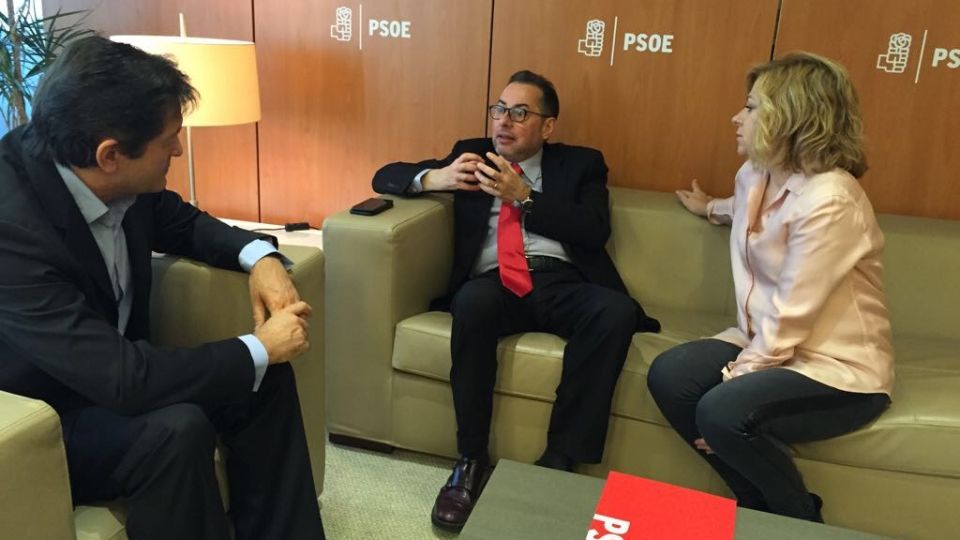 Pittella and Valenciano meet Fernandez (PSOE)