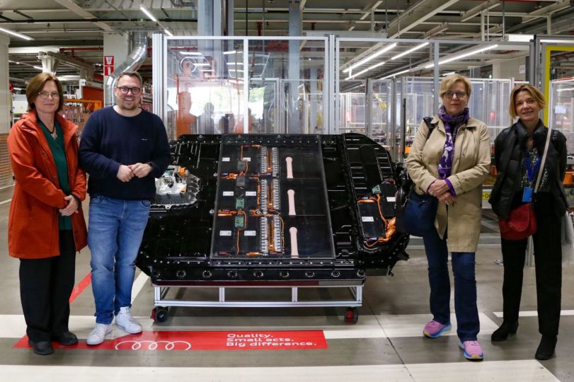 On 3 October S&D MEPs visited the Audi factory in Brussels