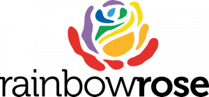 Rainbow Rose logo